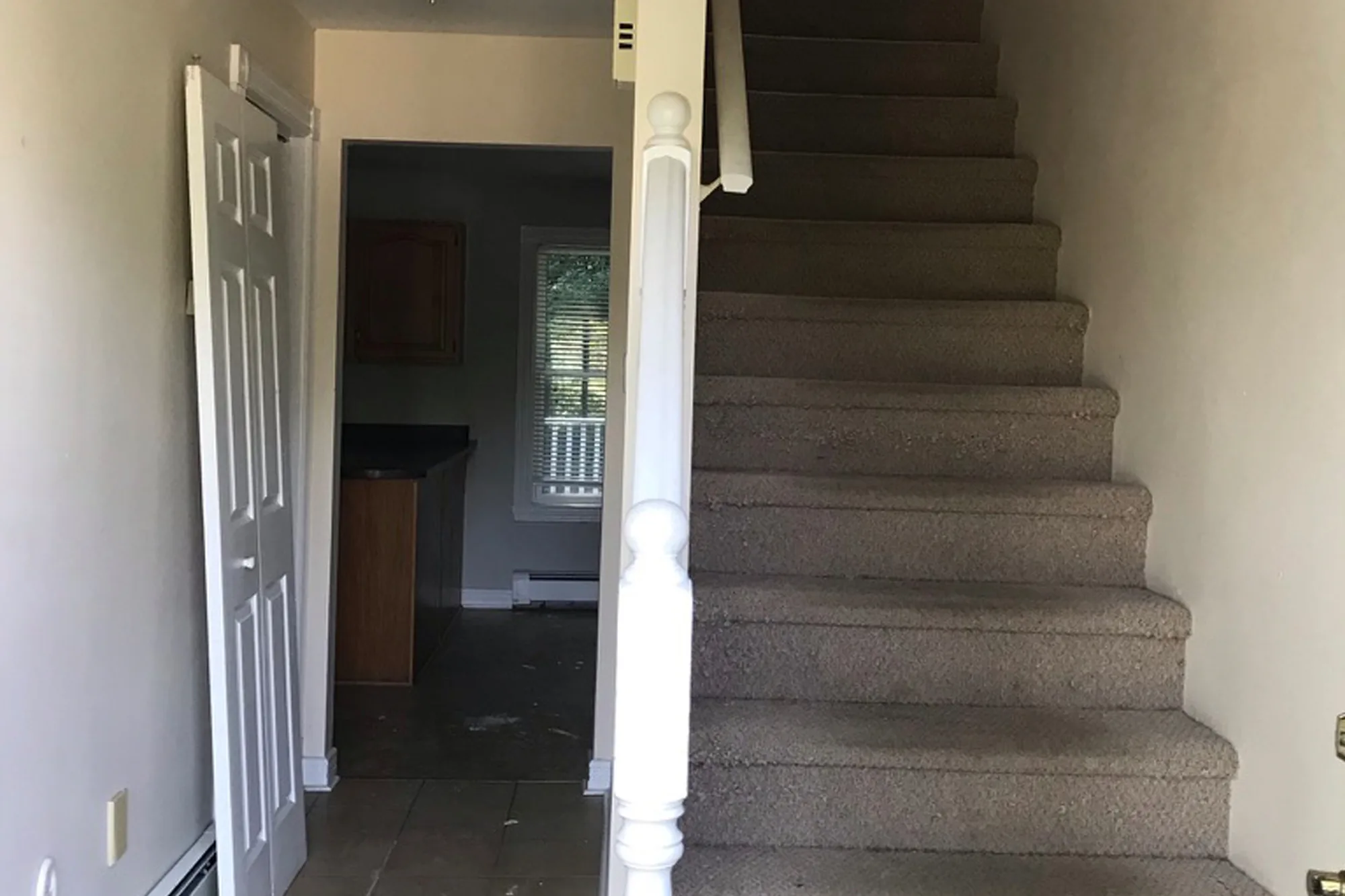Donaldson Avenue — Hallway, before the renovation by MAD Design Interiors